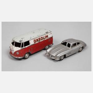 Märklin Volkswagen "Gasolin" und Mercedes