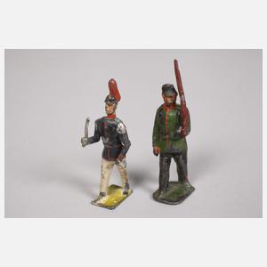 Georg Heyde Geschützzug und Marschmusiker Preußen