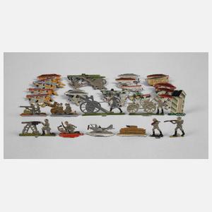 Konvolut Zinnsoldaten