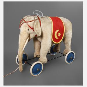 Steiff Reittier als Elefant