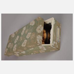 Heubach kleine Porzellankopfpuppe als Christkind