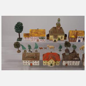 Miniaturdorf Erzgebirge