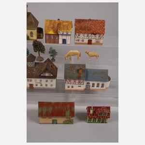 Miniaturdorf Erzgebirge