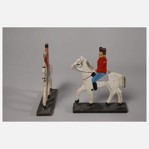 Konvolut Holzsoldaten Erzgebirge