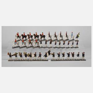 Konvolut Holzsoldaten Erzgebirge