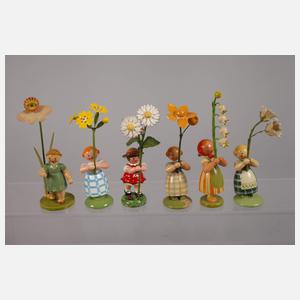 Konvolut Blumenkinder und Freunde Erzgebirge