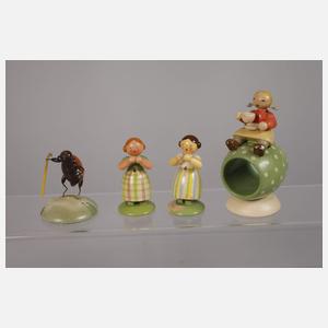 Konvolut Blumenkinder und Freunde Erzgebirge