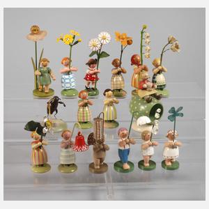 Konvolut Blumenkinder und Freunde Erzgebirge