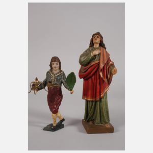 Konvolut Krippenfiguren