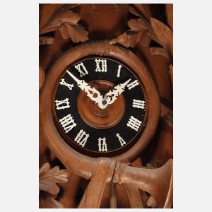 Übergroße Kuckucksuhr