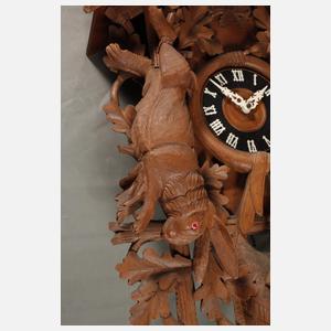 Übergroße Kuckucksuhr