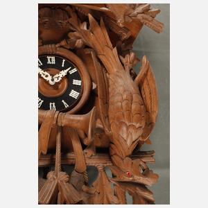 Übergroße Kuckucksuhr