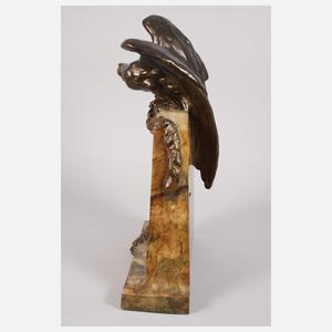 Kaminuhr Goldscheider Wien