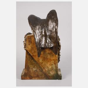 Kaminuhr Goldscheider Wien