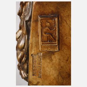 Kaminuhr Goldscheider Wien