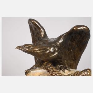 Kaminuhr Goldscheider Wien