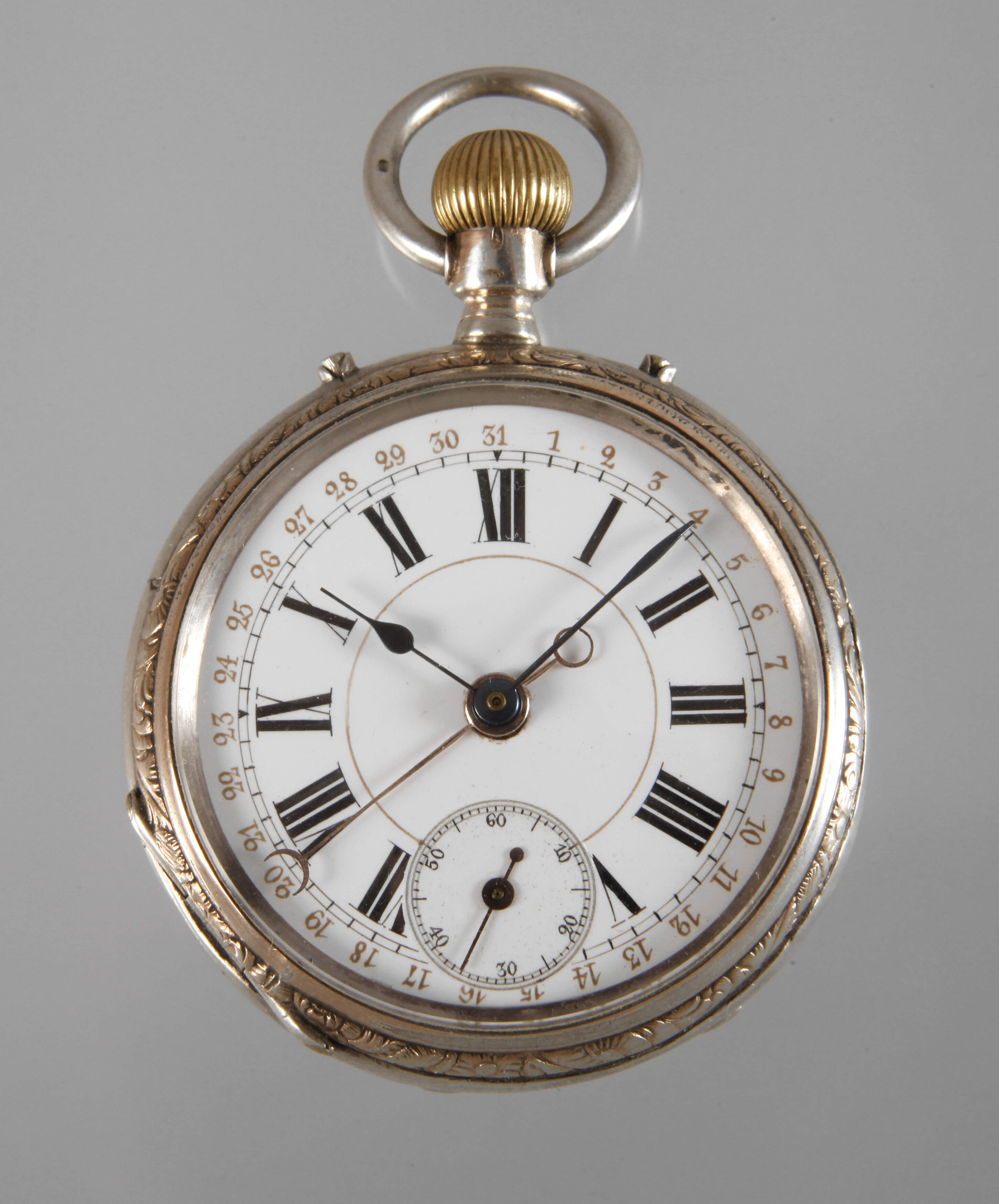 Taschenuhr mit Datum