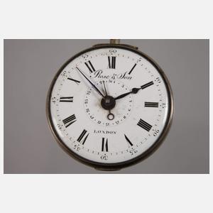Spindeltaschenuhr Rose & Son London