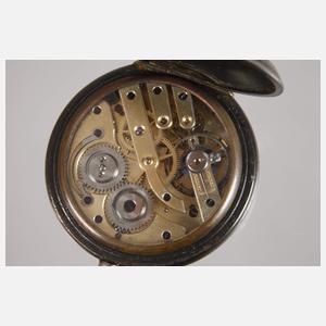 Taschenuhr mit Kalender und Chronograph