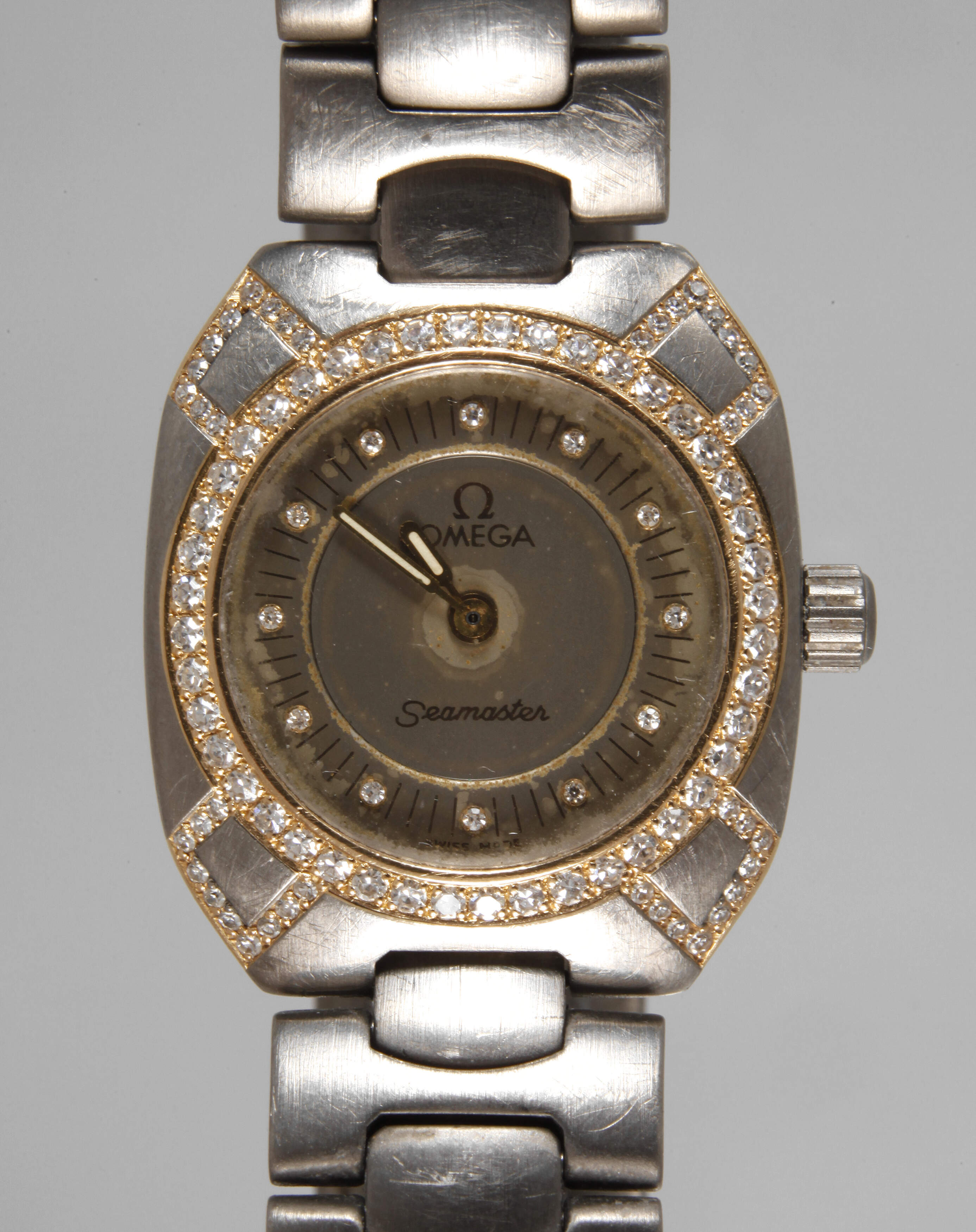Omega Seamaster mit Brillanten