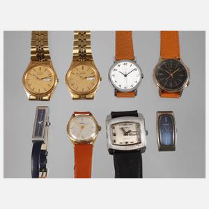 Konvolut Armbanduhren