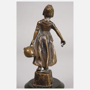 Taschenuhrenständer Bronze