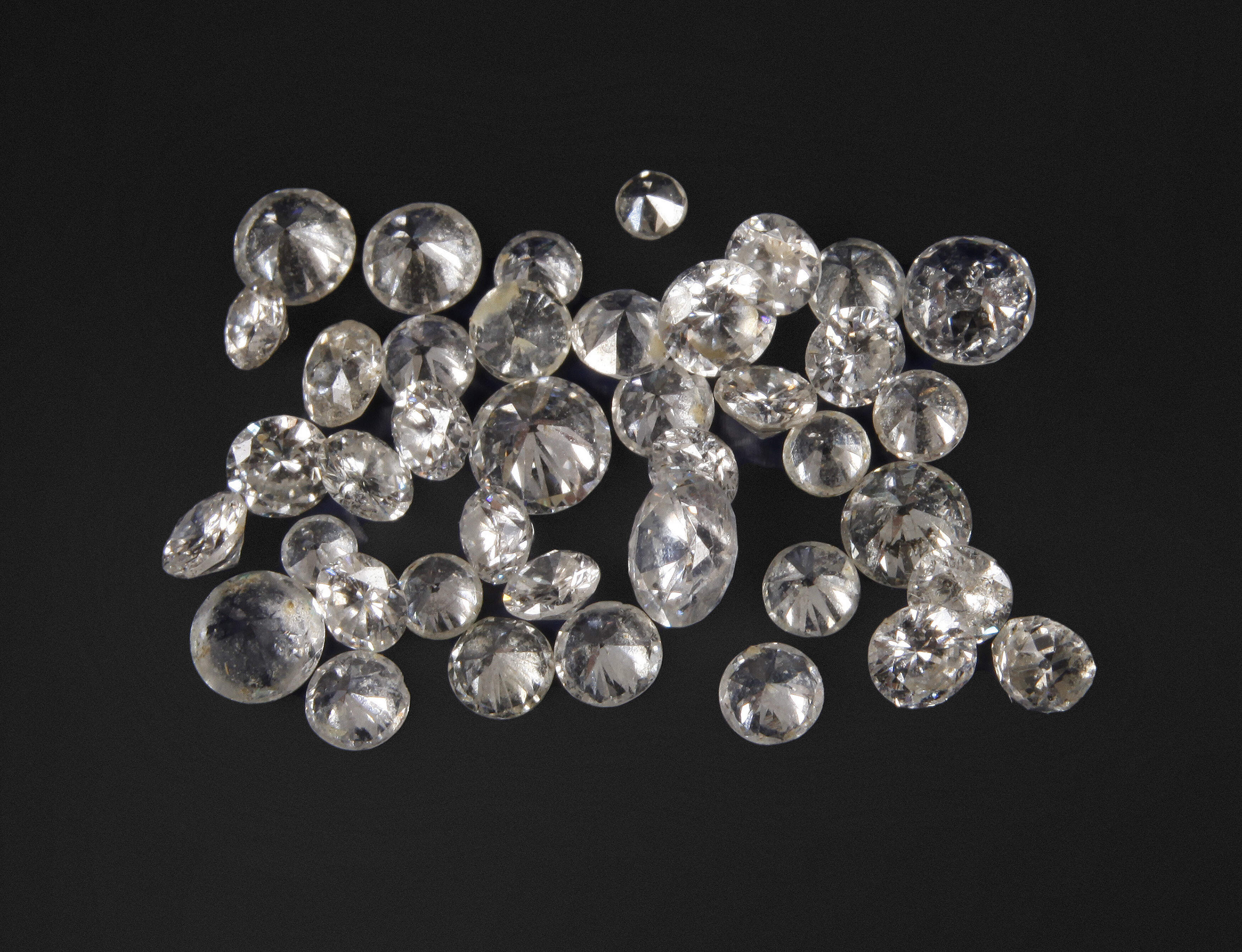 Konvolut Brillanten gesamt 2,64 ct