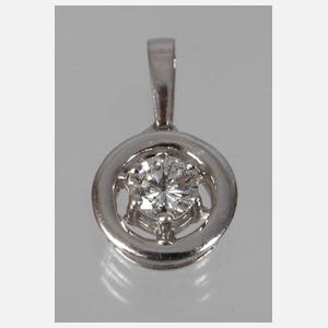 Anhänger mit Brillant