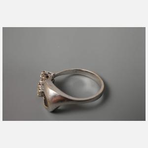 Damenring mit Brillanten