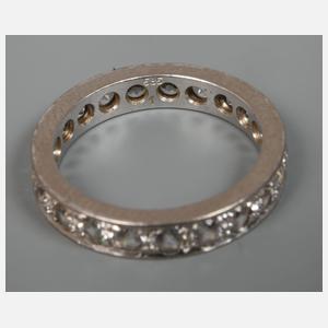 Memoryring mit Brillanten