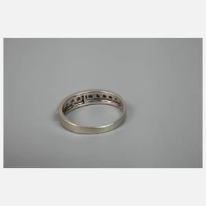 Damenring mit Diamanten