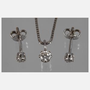 Schmuckset mit Brillanten