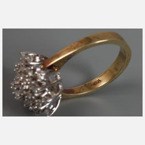 Damenring mit Brillanten