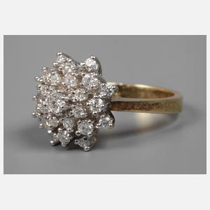 Damenring mit Brillanten