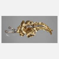 Brosche mit Diamanten111