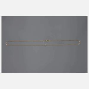 Kette mit Brillantanhänger