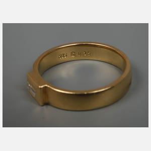 Bandring mit Diamant