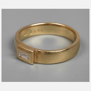 Bandring mit Diamant