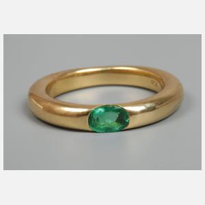 Bandring mit Smaragd