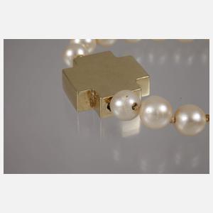 Perlenkette mit Schmuckschließe