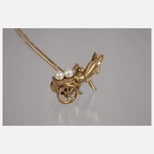 Anhänger als Eselskarren