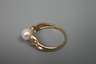 Damenring mit Perle