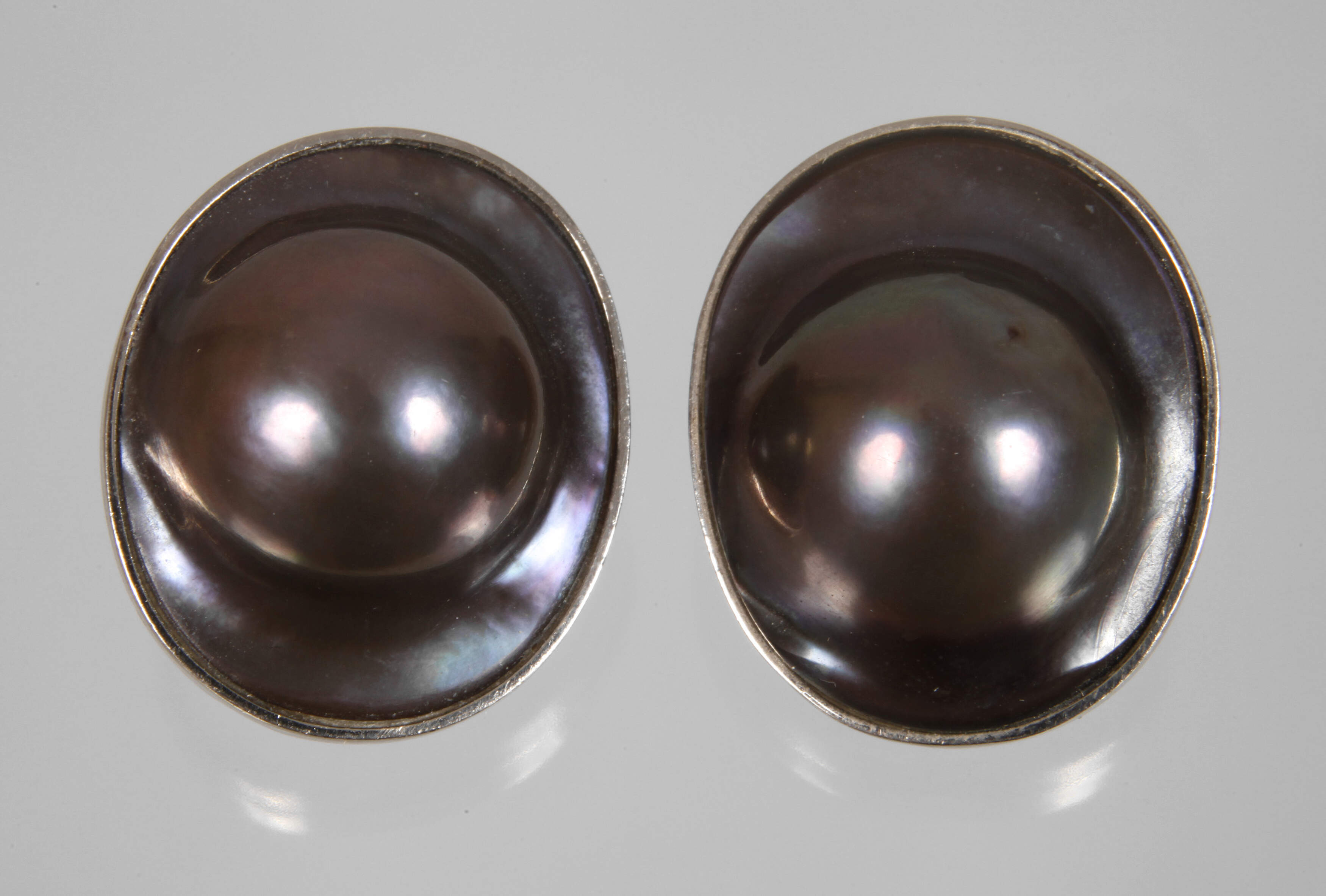 Paar Ohrclips mit Südseeperlen