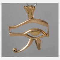 Goldanhänger "Auge des Horus"111