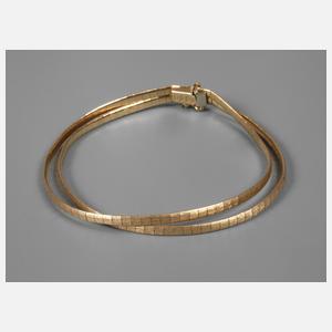 Doppelreihiges Armband