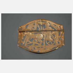 Ägyptische Goldbrosche