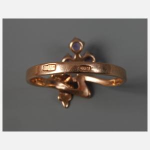 Damenring mit Amethyst