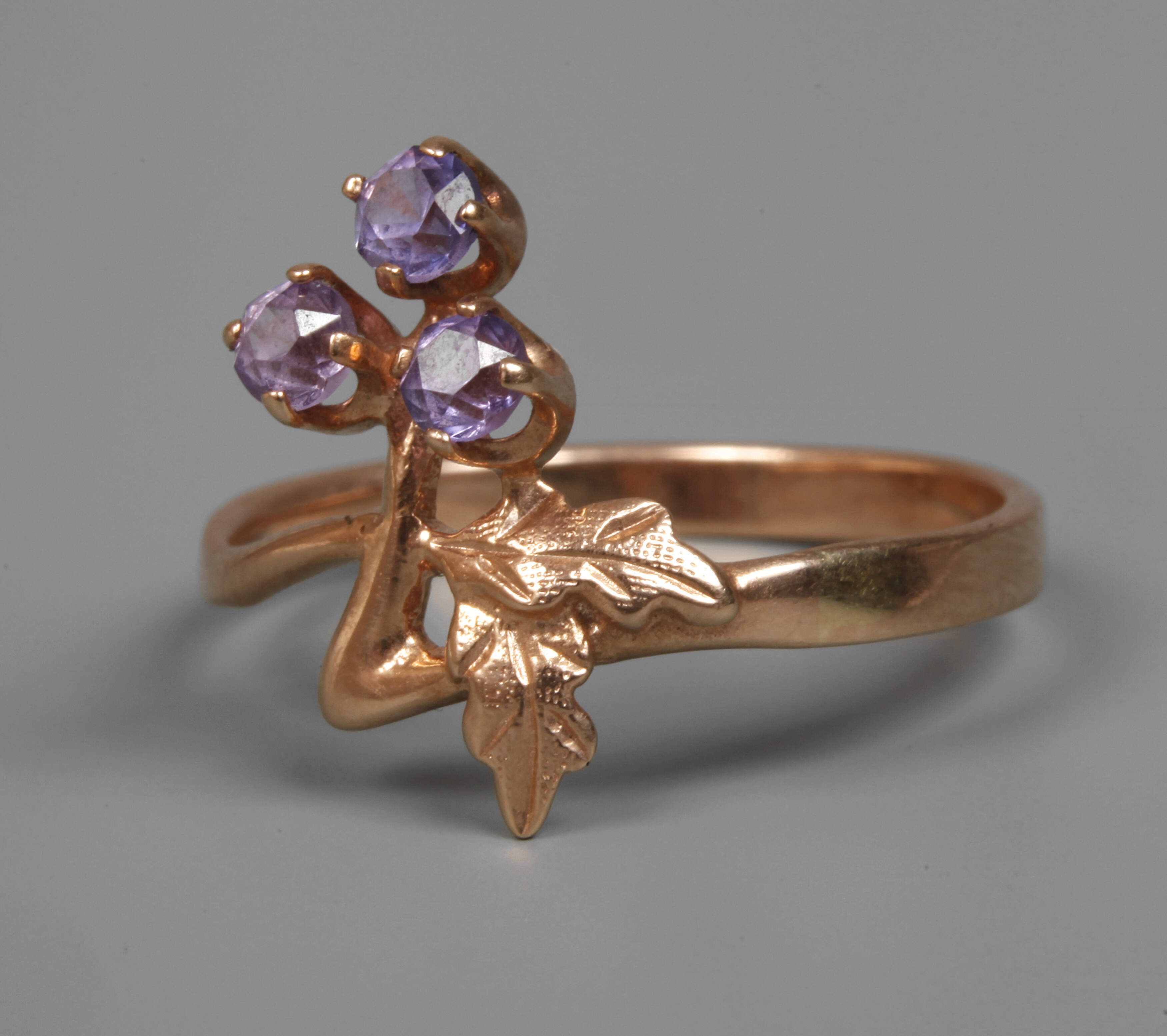 Damenring mit Amethyst