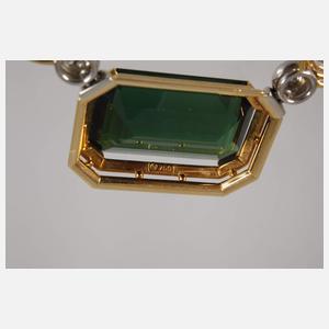 Hochwertiges Collier mit Turmalin