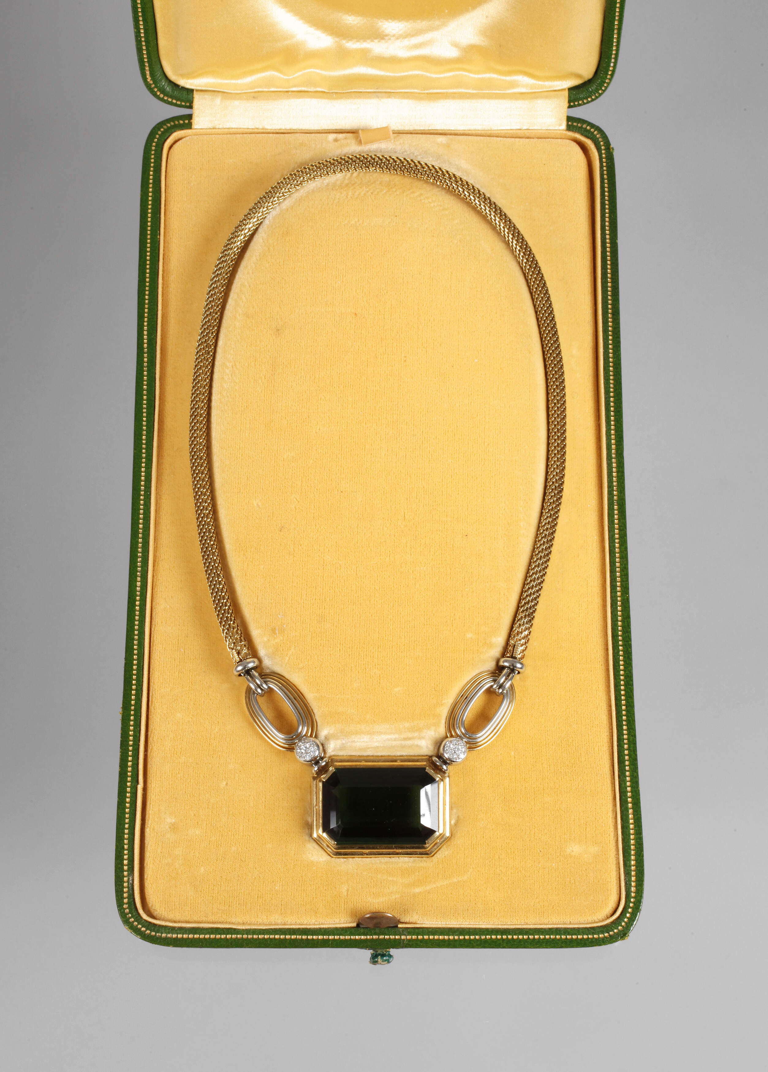 Hochwertiges Collier mit Turmalin